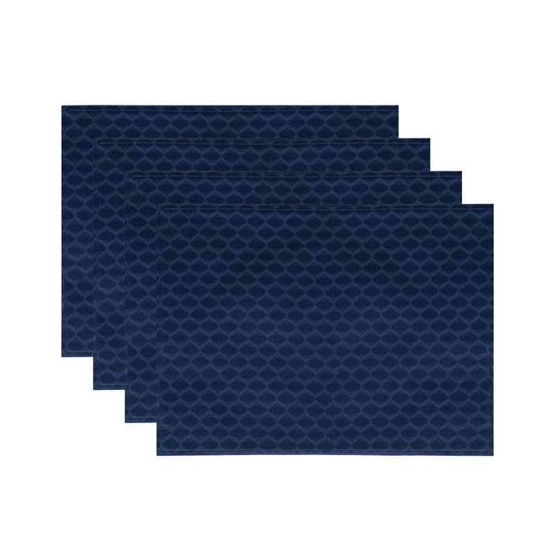 Lenox Olivia Placemats, Navy