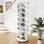 8 Tier Rotating Shoe Rack