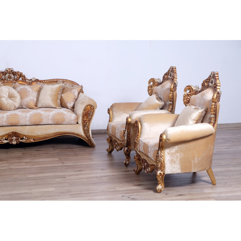 3 Pieces Emperador II Sofa Set