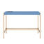 Bureau d'écriture rectangulaire avec port USB-1661629273
