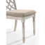 Chaise l 19 po en tissu avec coussin