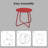 Side Table 18" Weatherproof Steel Outdoor Indoor Side Table For Garden Balcony Pool & Tailgate Rust Resistant Portable End Table-938358260-938358263