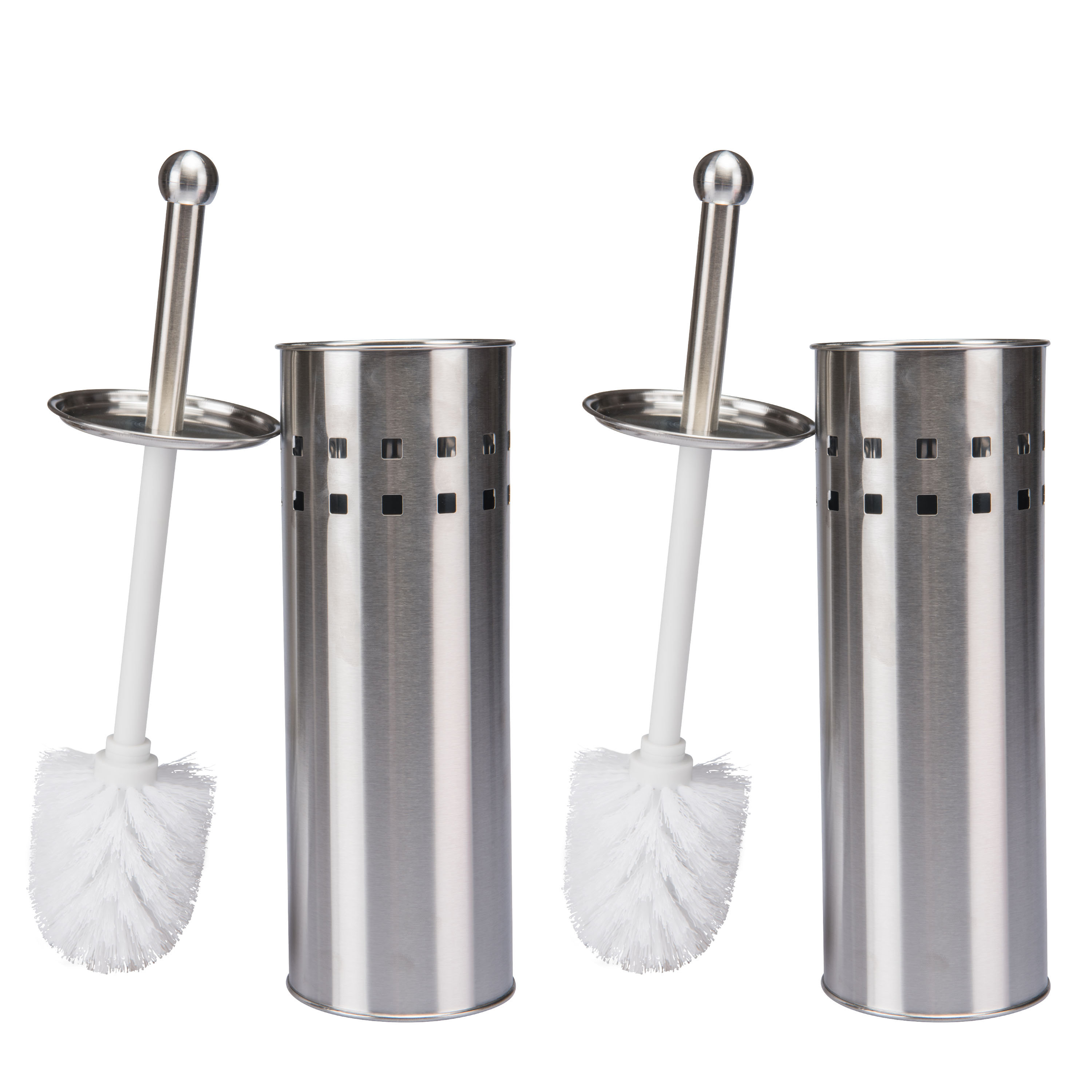 Polder 2-pack Stainless Steel Toilet Brush