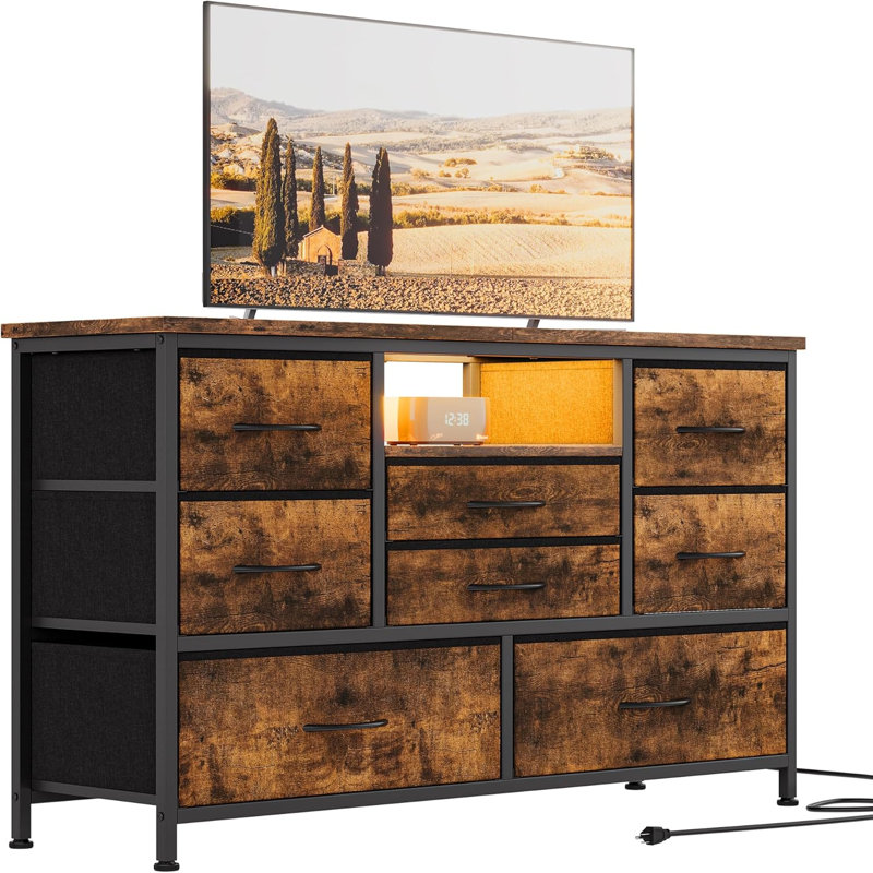 37cm W Chest of Drawers, Tan