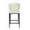 Delaney Upholstered Stool with Metal Frame
