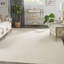 Darell Hand Tufted Floral Area Rug in Ivory/White-1910347784