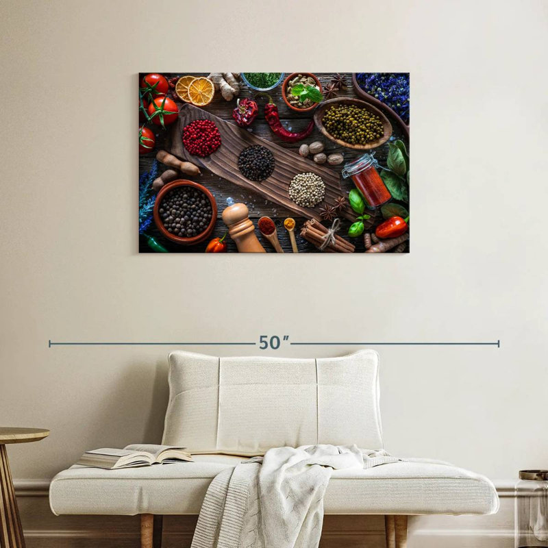 Yarlin Spice For Taste, 24" H x 36" W