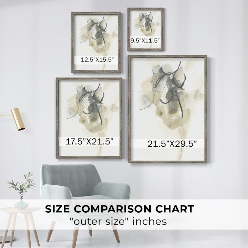 Arruga I Framed Print - Solid Wood, 11" H x 9" W