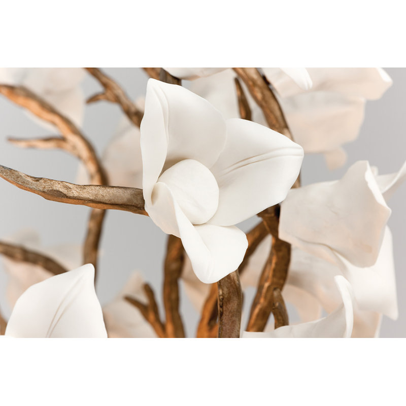 Lily 4 Light Chandelier, 26.75" H x 18.5" W x 18.5" D