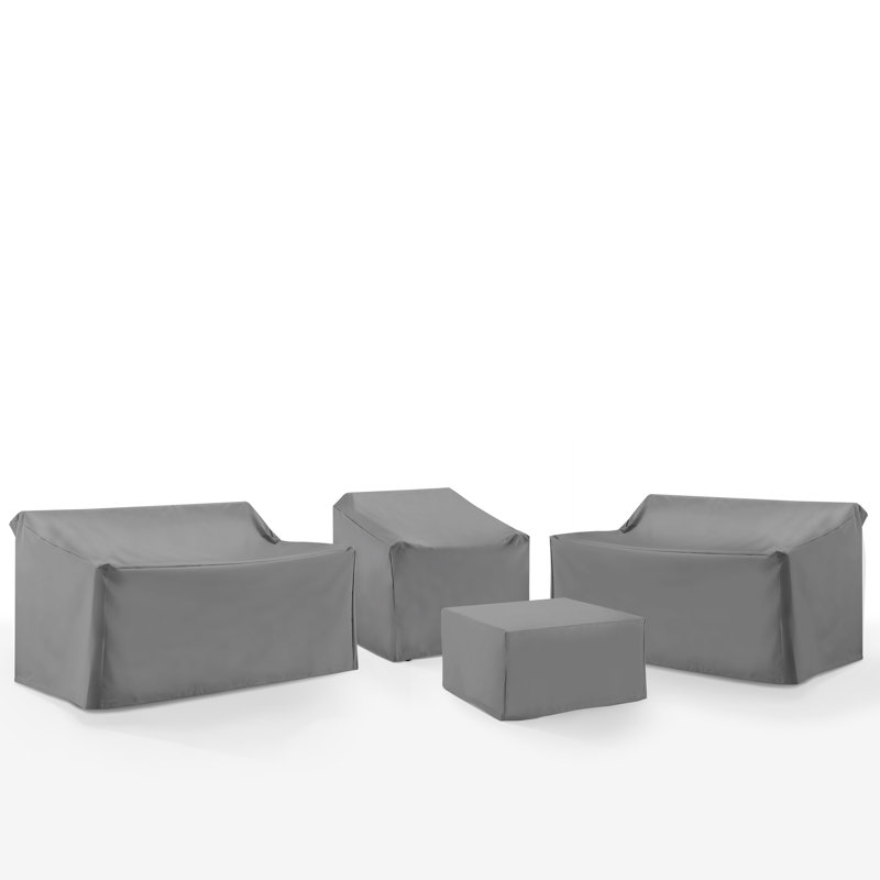 Furniture Covers Outdoor Conversation Set Cover, Gray