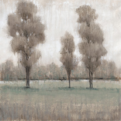 Shimmering Trees I by Tim OToole - Wrapped Canvas Painting