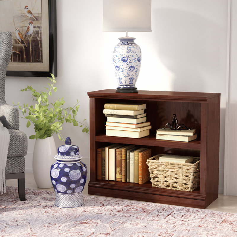 Hartman 29.88" H x 35.25" W Standard Bookcase, Select Cherry
