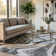 Charniqua Marble Swirl Design Grey/Black Area Rug