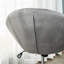 Jonina Swivel Upholstered Adjustable Height Counter Stool with Metal Frame