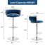 Tabouret de bar pivotant avec dossier Ginko-882844526-879315310