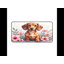 Dachshund Puppy Floral Desk Mat-1245092533