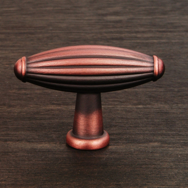 CK Series Bar Knob, Small, Distressed Copper