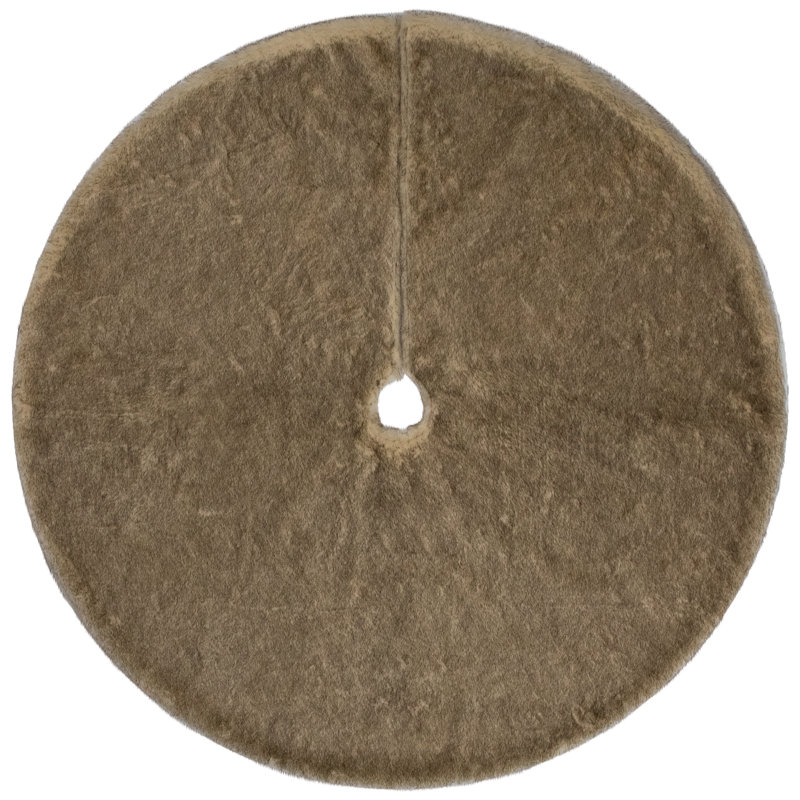 Jupe d'arbre de Noël - 48 po, Beige