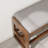 Adryell Entryway Bench with Leather Cushion, 2-Tier Entryway Bench with Flip-Top Storage Box, Small Entryway Bench for Hallway, Mudroom, or Bedroom-469693191-469693186-460349068