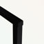 Table de chevet en noir