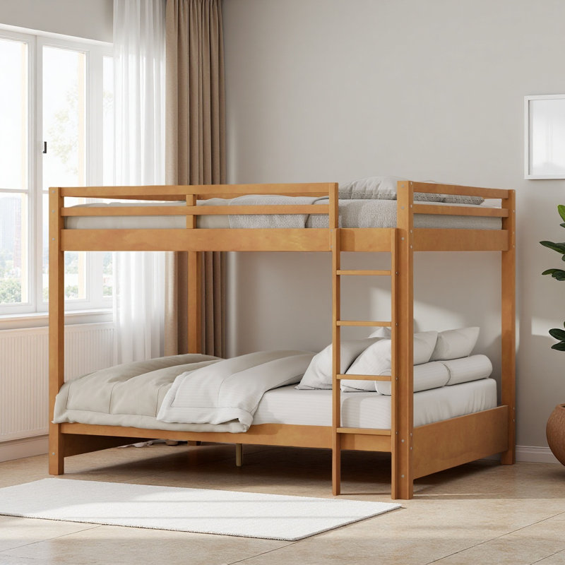 Queen Size Bunk Bed, Wood