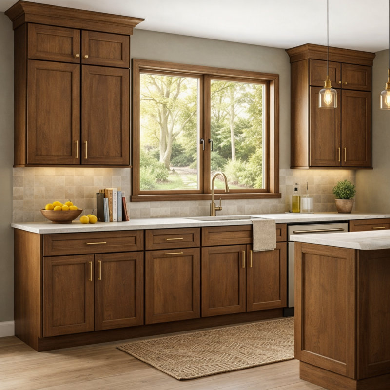 Dwelling Essentials Finish Chip, Russet, Maple