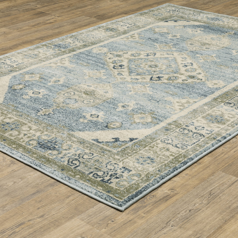 Howard Beach Oriental Indoor Rug, Rectangle 9'10" x 12'10"