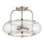 Kelli Glass Semi Flush Mount