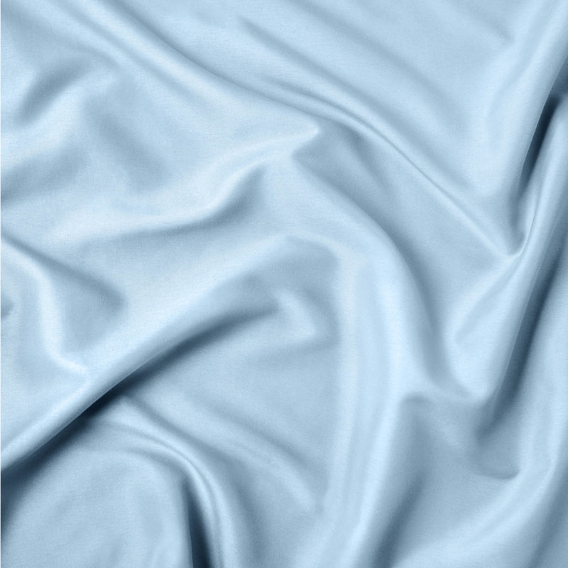 Ultra-Soft Pillow Sham Set, King, Light Blue