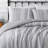 Kiel Stripe Flannel Flannel Box Stitch Striped Comforter Set-61202121
