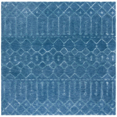 Griffiths Hand Tufted Wool Geometric Rug