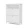 Shoe Cabinet With 2 Flip Drawers and Open Area