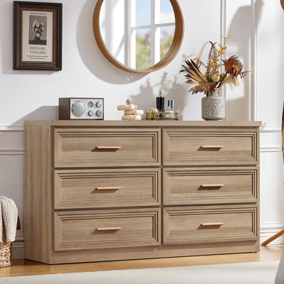 Six-Drawer Farmhouse Dresser