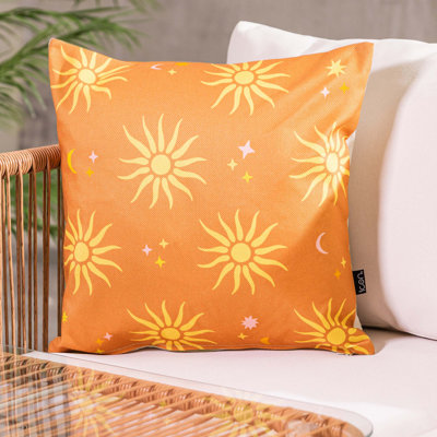 Indoor / Outdoor Abstract Square Cushion