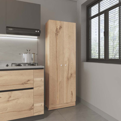 Buxton Rectangle 2-Door Storage Tall Cabinet