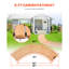 Passerelle de jardin en bois-501306192