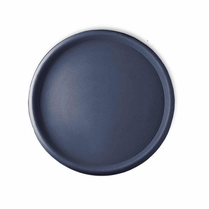 Circular Universal Round Planter Saucer, 2.38" H x 25.5" W x 25.5" D, Blue
