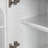 35.6" Bathroom Cabinet, Only Cabinet, White