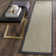Debroh Natural Fiber Sisal With Latex Solid Color Rug
