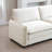 Oversized modular cushioned sofa with conversible ottoman-2128331095