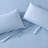 Laura Ashley Cotton Sateen Blend Solid Sheet Set-72163341-72163340