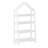 Aurey Kids House-Shaped Bookcase With Open Shelves And Squared Wooden Legs-56897748