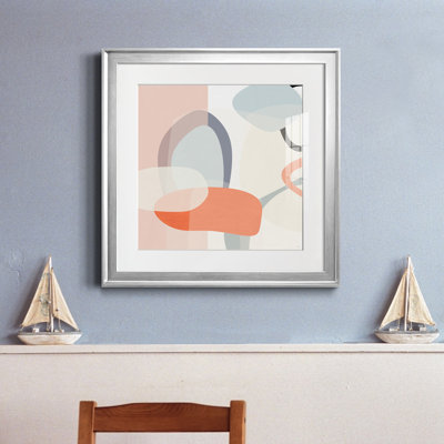 Floating On Silk I - Single Picture Frame Graphic Art