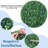 2pcs Artificial Boxwood Ball 22 Inch-1508446012