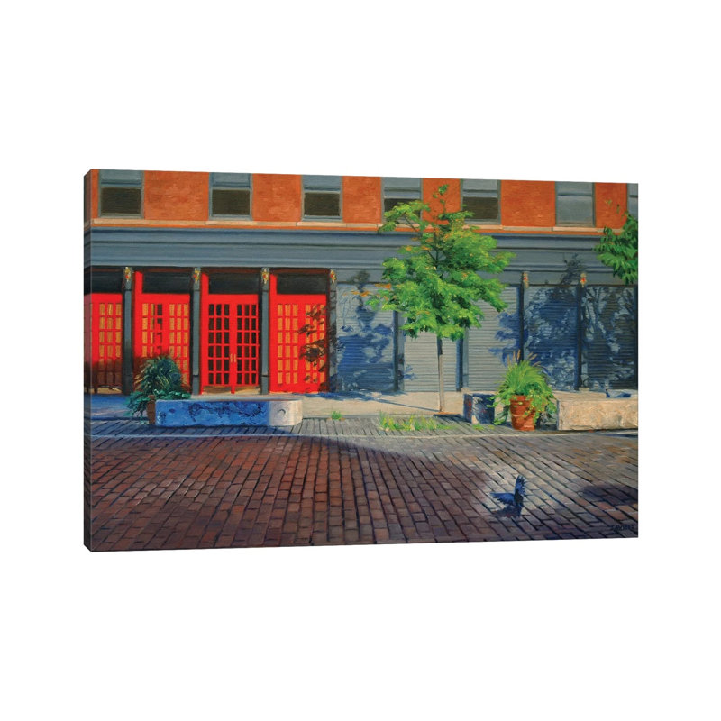 Meatpacking District by Nick Savides - Floater Frame Gallery-Wrapped Canvas Giclée on Canvas, 20.32 cm H x 30.48 cm W