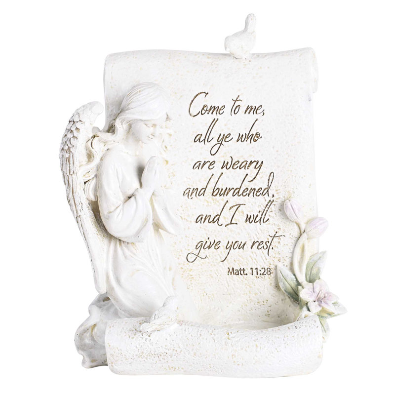 Angel Tealight Come To Me Matt. 11:28