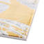 Tapis champêtre et floral de couleur or et beige-71270406