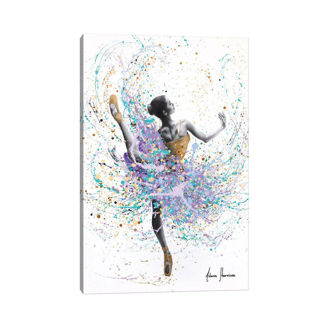 Floret Ballet von Ashvin Harrison - Giclée auf Leinwand ohne Rahmen Galerieverpackt