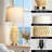 27" Rattan Table Lamps with Night Light & USB/Type-C Ports, LED Bulbs Included-1530751710