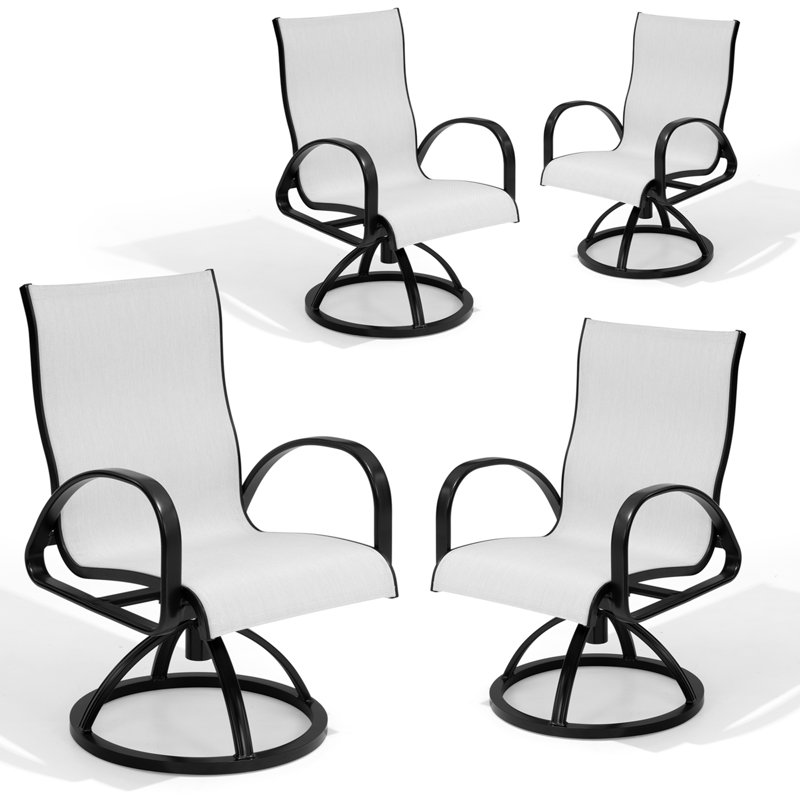 Fauteuil de salle à manger Sunbrella, White